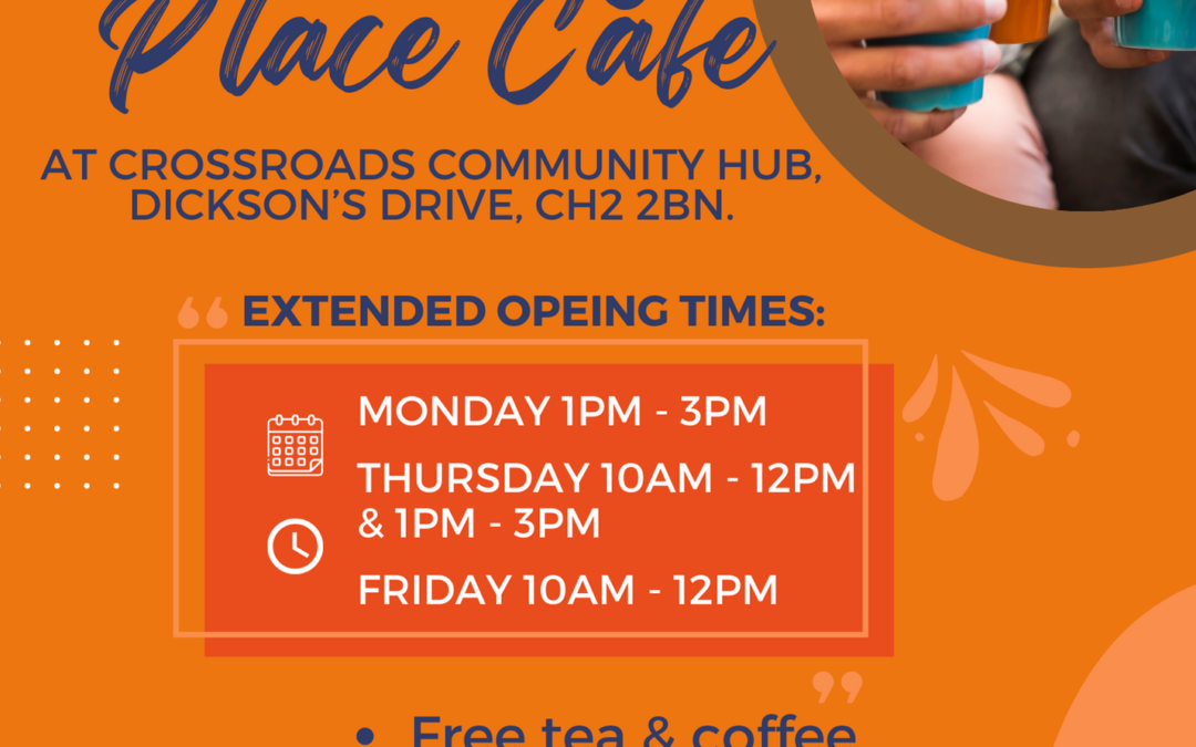 Image describing new warm space opening times